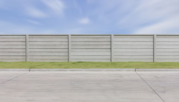 Concrete Fence Installation in Bolingbrook