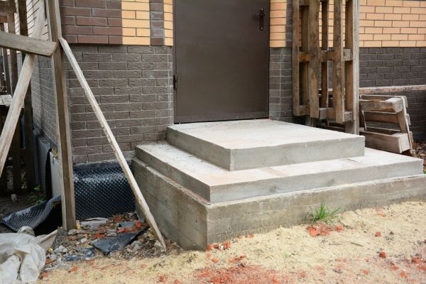 Cement Steps Construction in Bolingbrook