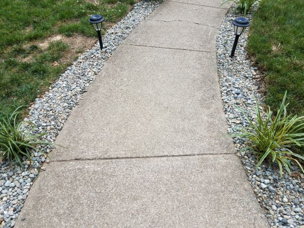 Cement Path Construction in Bolingbrook